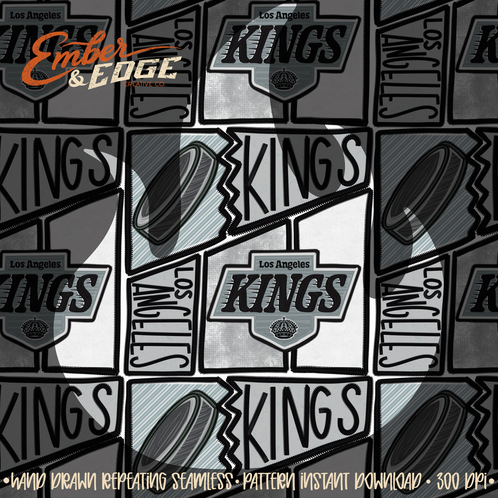 Hockey embroidered