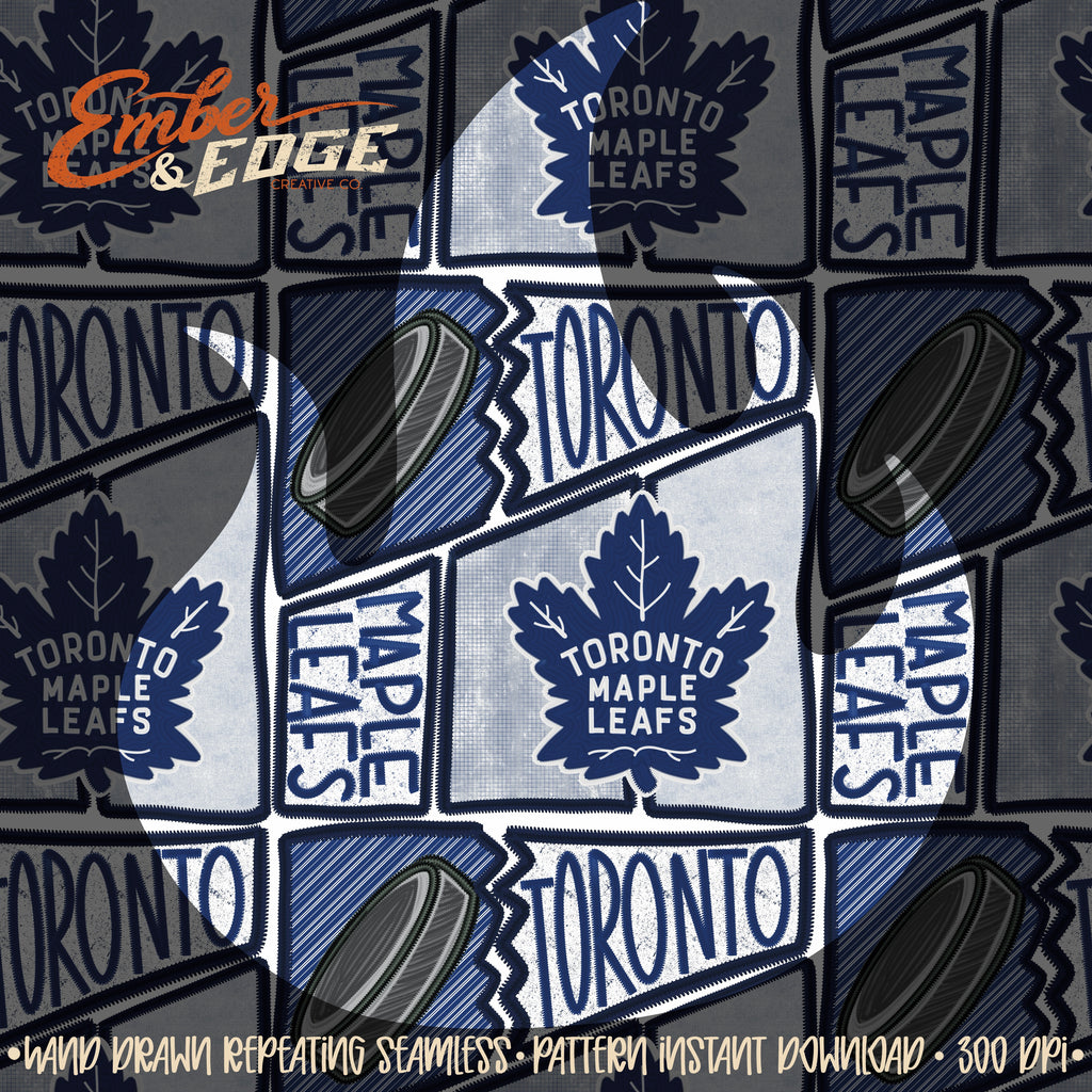 Hockey embroidered