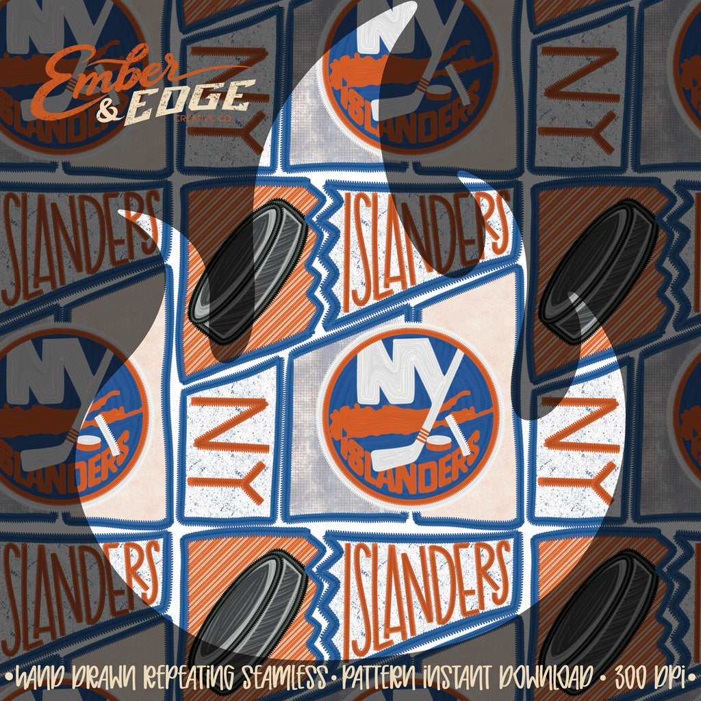 Hockey embroidered