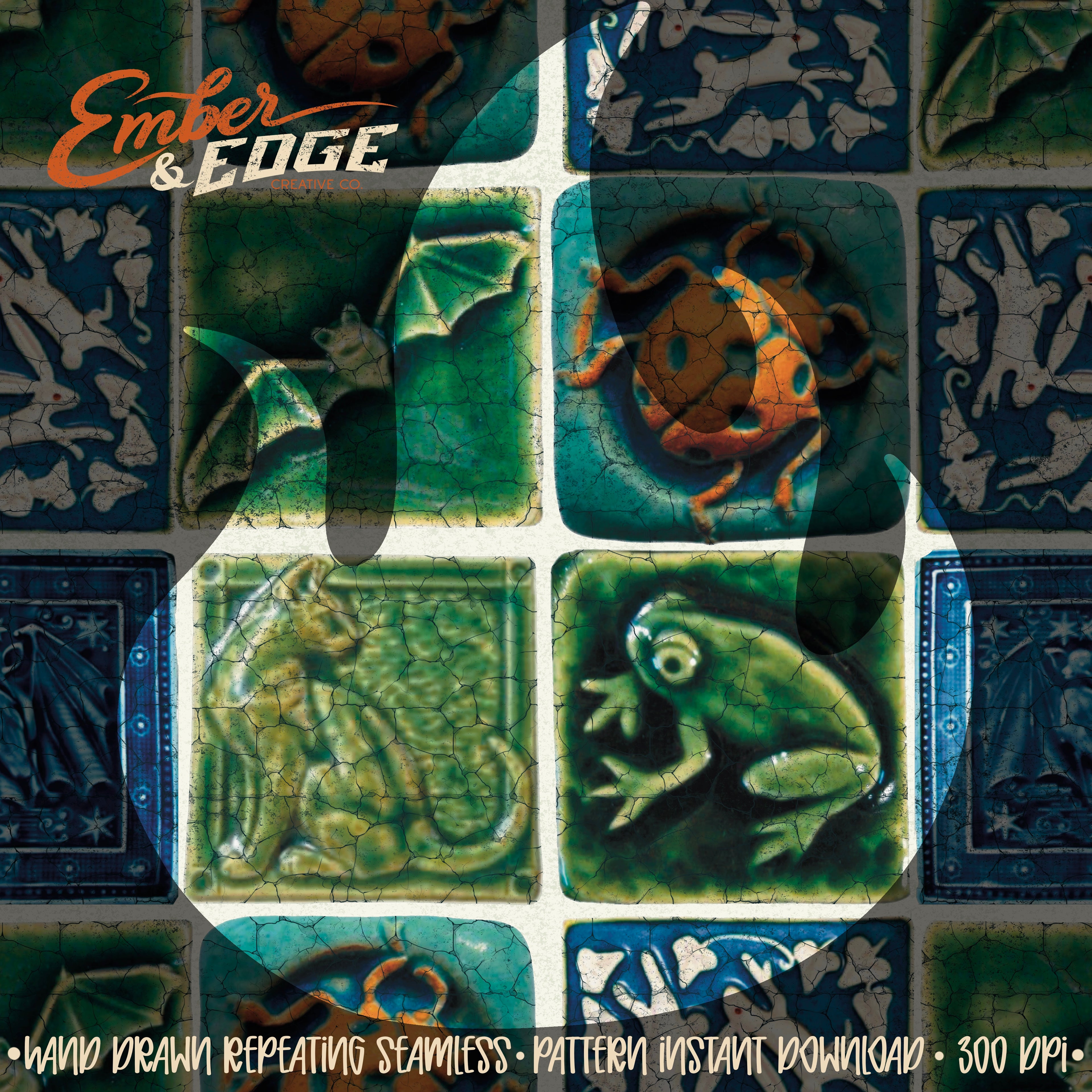 Cottagecore tiles seamless