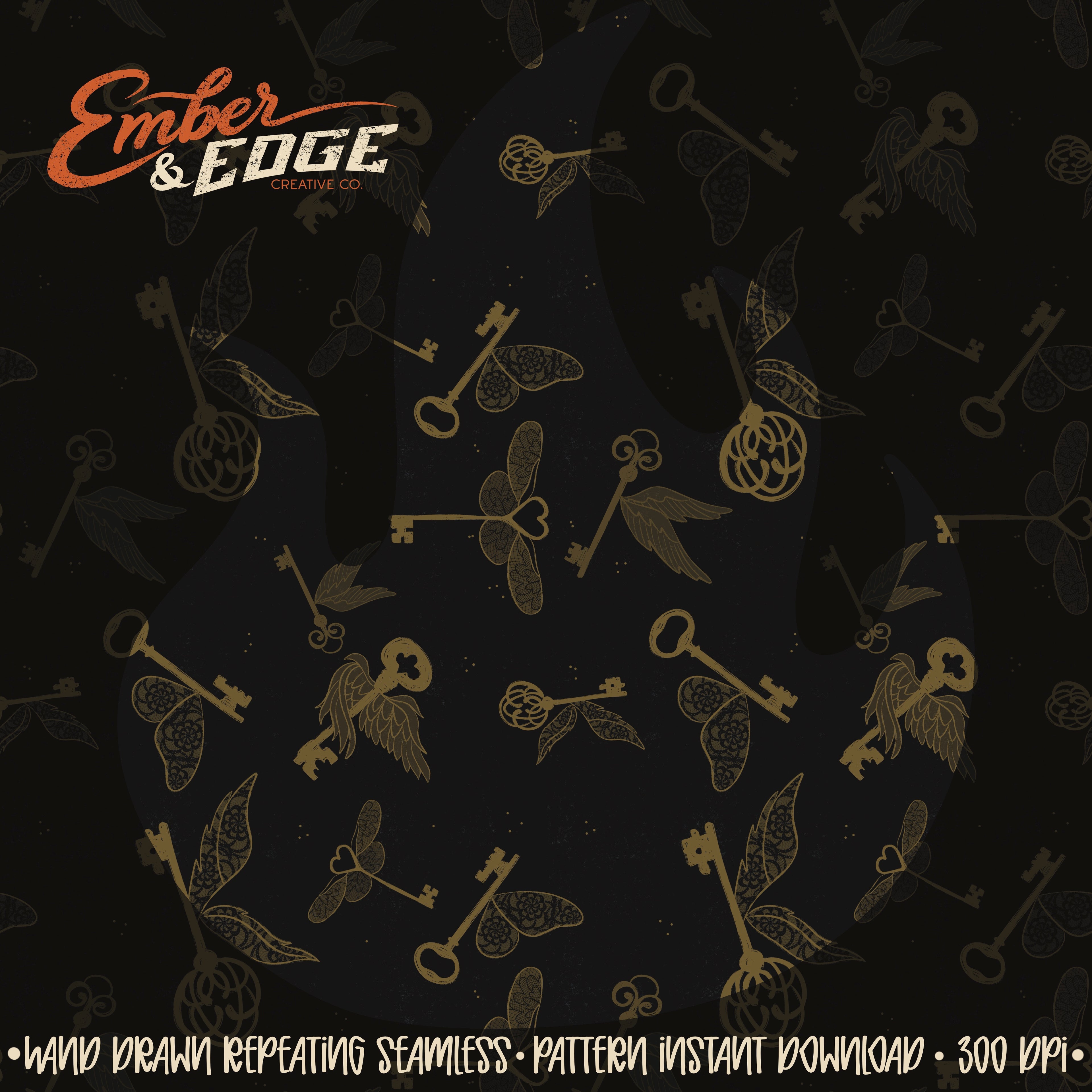 Flying keys seamless