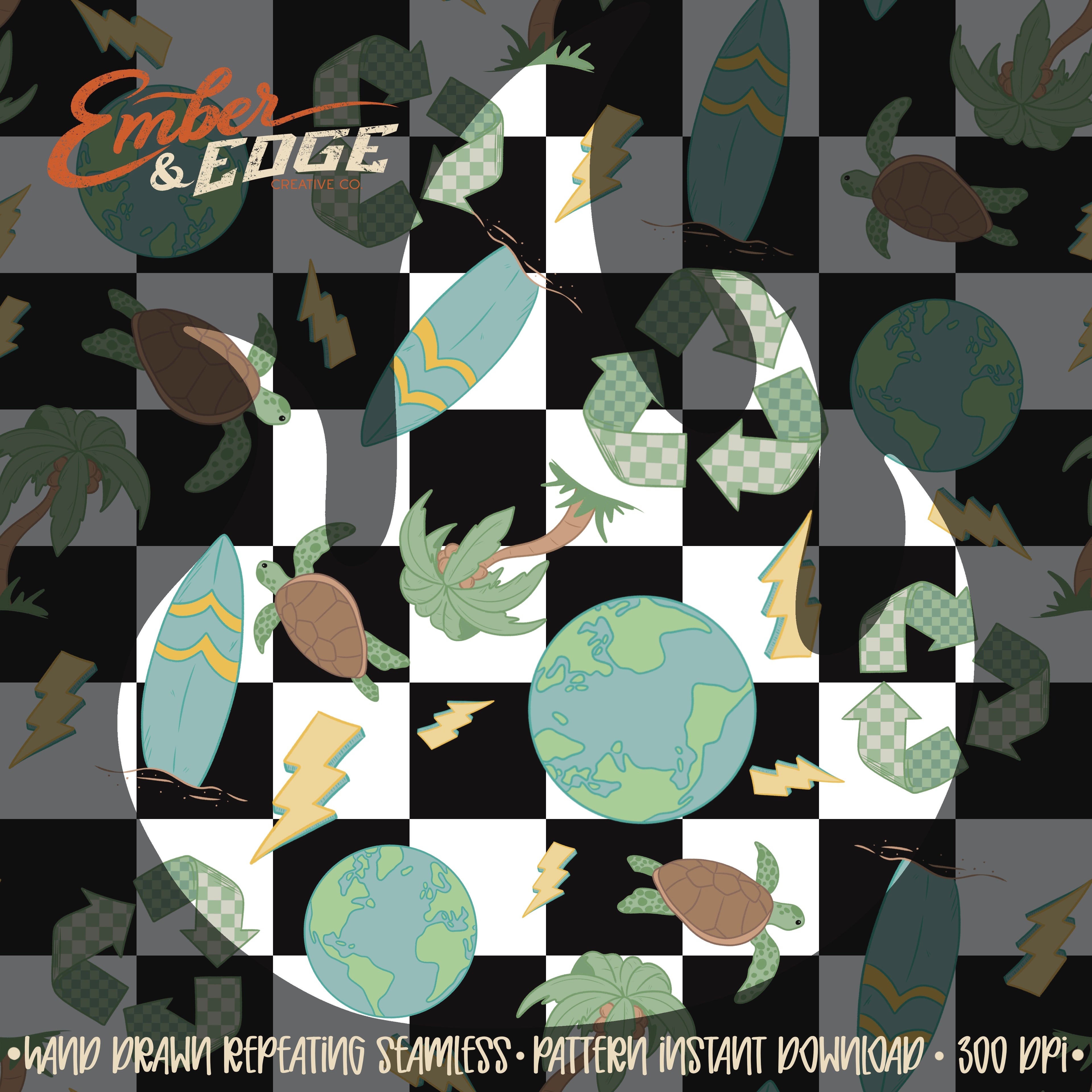 Love your mother checks seamless