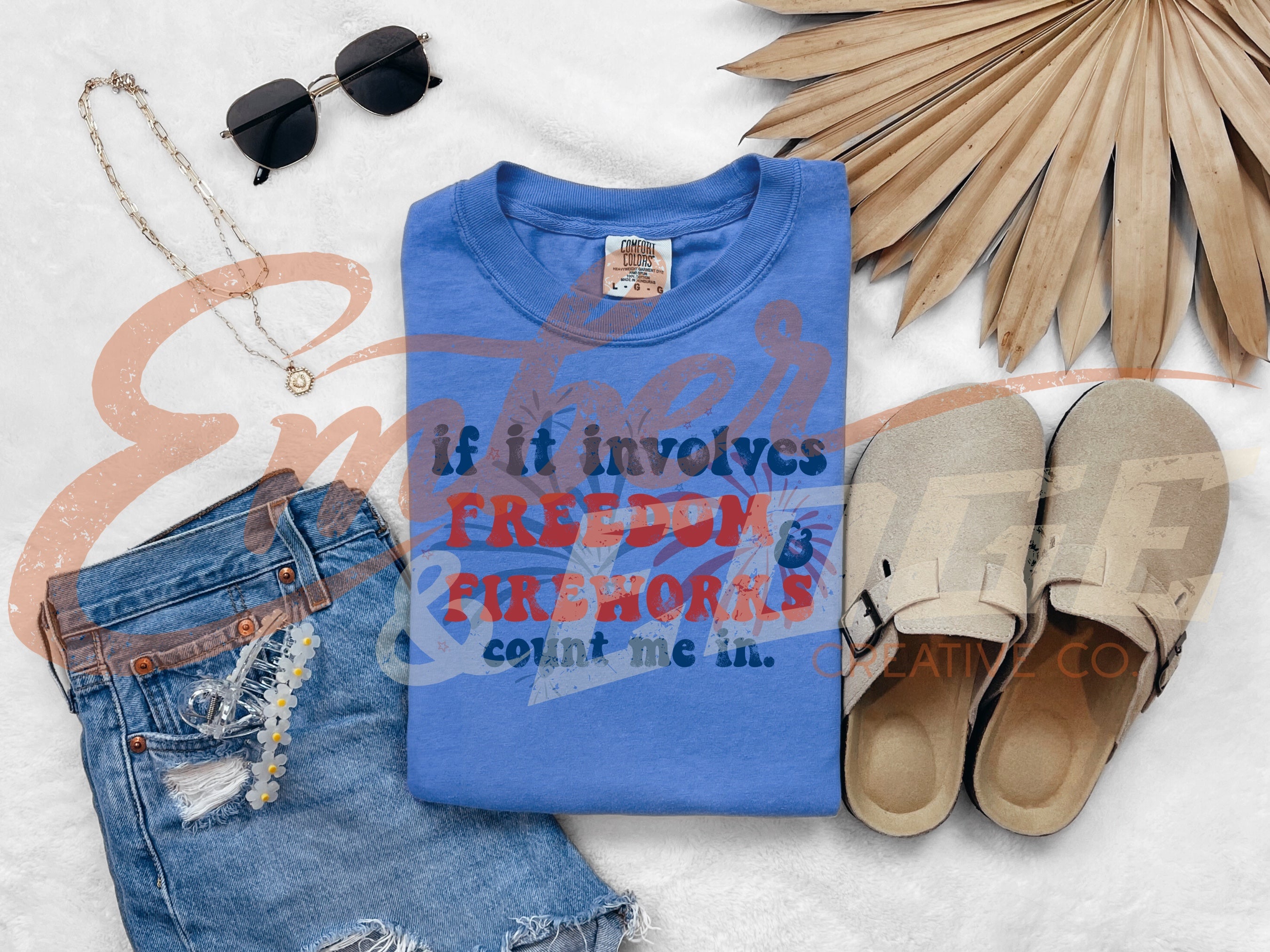 freedom & fireworks png