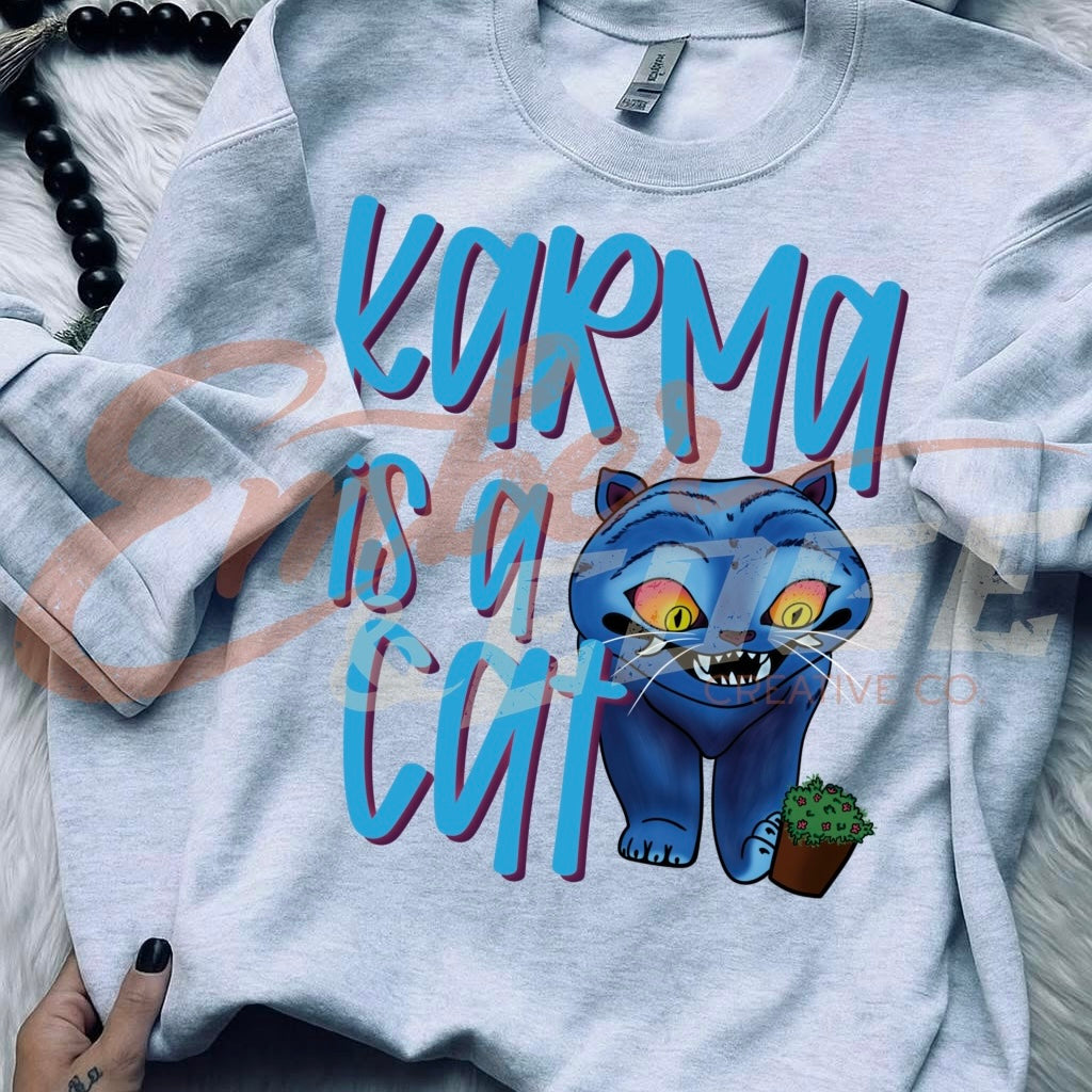 Karma is a cat PNG