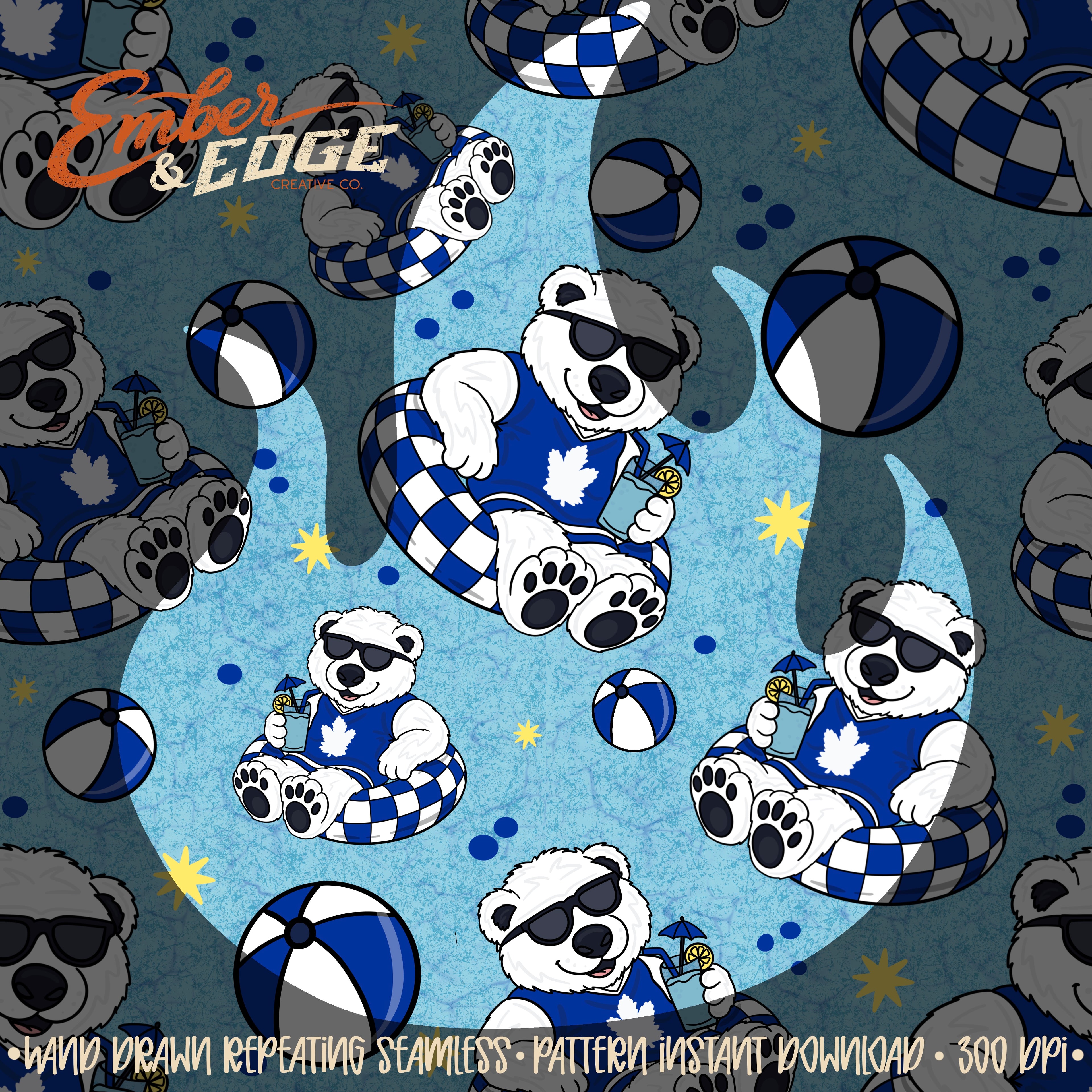 Carlton Floaties seamless
